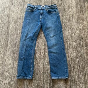 Tecovas Men's Standard Jeans, Straight Leg, Medium Blue Wash 34 x 30